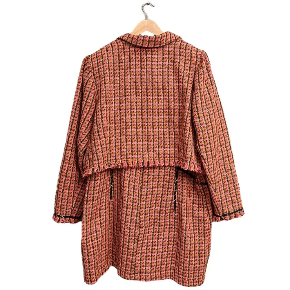 Anthropologie Maeve Tweed Dress 2 Piece Set - Picture 5 of 16